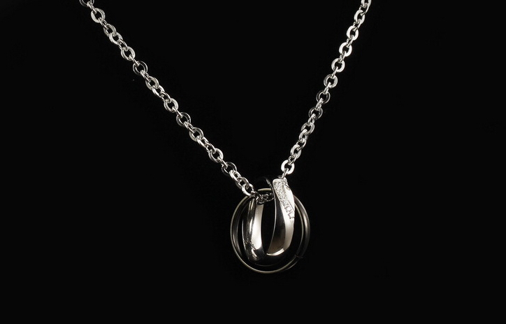 Wholesale New Style Fashion Stainless Steel Couples necklace New ArrivalLover TGSTN058 10