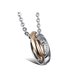 Wholesale New Style Fashion Stainless Steel Couples necklace New ArrivalLover TGSTN058 1 small