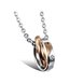 Wholesale New Style Fashion Stainless Steel Couples necklace New ArrivalLover TGSTN060 1 small