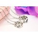 Wholesale New Style Fashion Stainless Steel Couples necklace New ArrivalLover TGSTN061 2 small