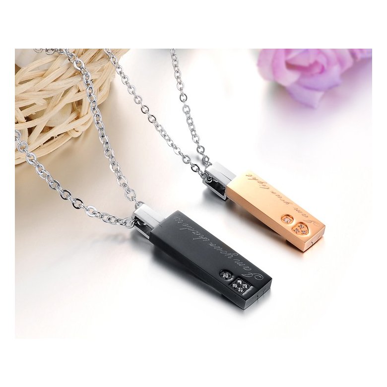 Wholesale Free shipping stainless steel Pendant necklace TGSTN065 0