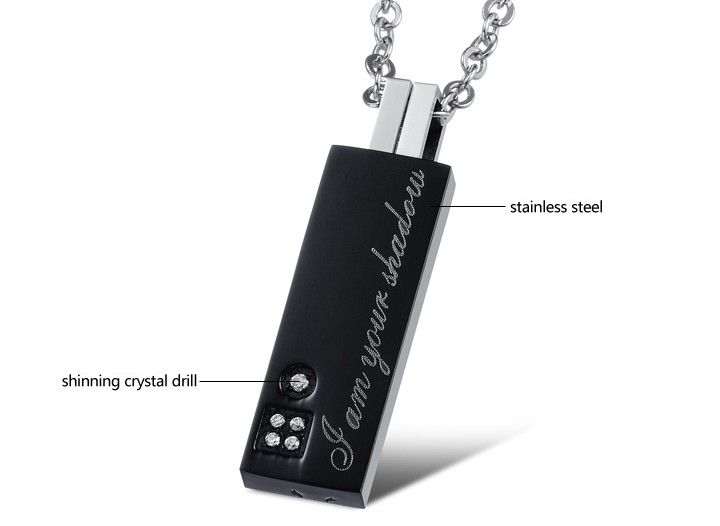 Wholesale Free shipping stainless steel Pendant necklace TGSTN065 2