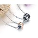 Wholesale Hot sale Stainless steel necklace couples Forever Love Necklace TGSTN027 0 small