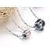 Wholesale Hot sale Stainless steel necklace couples Forever Love Necklace TGSTN027 1 small