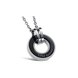 Wholesale Free shipping stainless steel couples Necklace TGSTN034 0 small