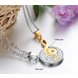 Wholesale The best gifts stainless steel collage couples Necklace TGSTN038 2 small