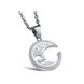 Wholesale The best gifts stainless steel collage couples Necklace TGSTN039 0 small
