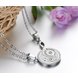 Wholesale The best gifts stainless steel collage couples Necklace TGSTN039 2 small