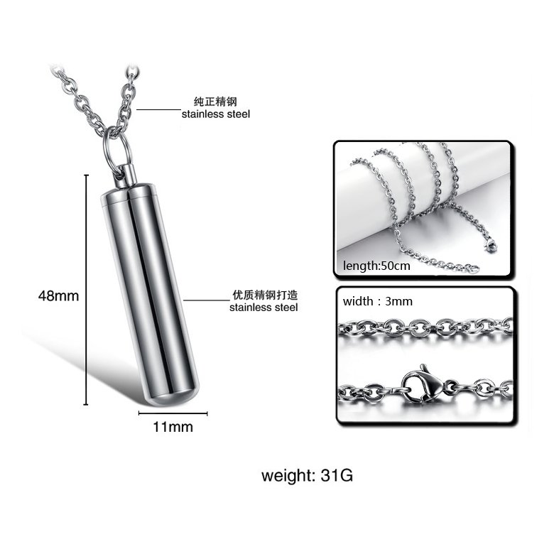 Wholesale Free shipping stainless steel Necklace TGSTN126 2