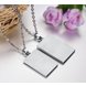 Wholesale The best gifts stainless steel couples Necklace TGSTN046 1 small