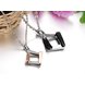 Wholesale The new fashion gift stainless steel couples Necklace TGSTN047 1 small