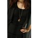 Wholesale Europe and the United States foreign trade boutique sweater chain wholesale Phoenix alloy crystal peacock necklace VGN002 1 small