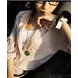 Wholesale Beautiful Peacock vintage Necklace Pendant For Women Jewelry Creative Gift Sweater chain VGN003 1 small