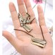 Wholesale Fashioh wholesale jewelry Notification Envelope Owl Magic Pendant Necklace Statement Necklace VGN004 0 small