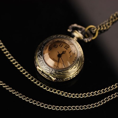 Wholesale Watch Charms Antique Bronze Vintage Alloy Bracelet Pendants Necklace Jewelry Making Accessory VGN006 1