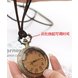 Wholesale Vintage Charm Quartz Pocket Watch Roman Numerals Display Necklace Clock Fob Bronze Sweater Chain Open Face Pocket Clock Unisex VGN014 1 small
