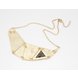 Wholesale KISSWIFE European and American fashion personality temperament wild geometric squares resin exaggeration Chain Bib necklace VGN017 0 small