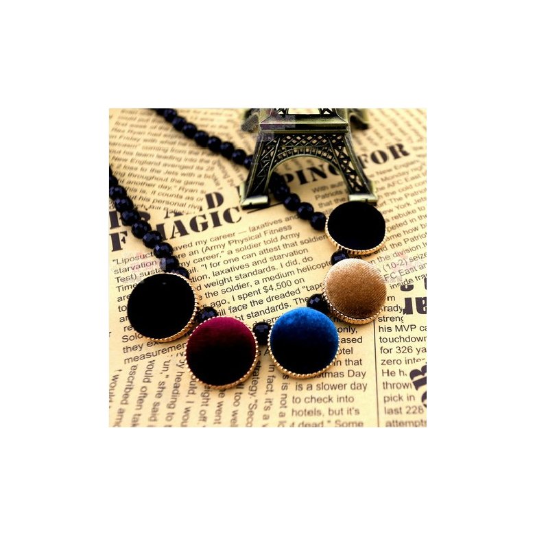 Wholesale Vintage Velvet  round Choker Chain Necklace for Women Girls Gifts Party VGN020 3