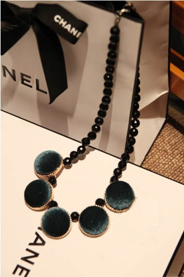 Wholesale Vintage Velvet  round Choker Chain Necklace for Women Girls Gifts Party VGN020 4