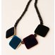 Wholesale Vintage Velvet square Choker Chain Necklace for Women Girls Gifts Party VGN021 1 small