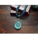 Wholesale Fashion jewelry from China Retro Bohemia Style Necklace Multilayer Beads Chain Crystal Water Drop Design Resin Pendant Necklace VGN029 2 small