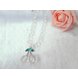 Wholesale Kpop Fashion Cherry Fruits Handmade Beaded Transparent Crystal chic Chain Necklace for woman Aesthetic Jewelry Christmas Gifts VGN031 0 small