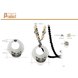 Wholesale Fashion Ethnic Jewelry Traditional Handmade Ornaments Weave opal beaded Necklace little fish Pendant Long Necklace VGN033 4 small