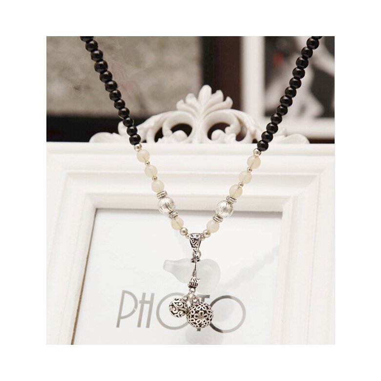 Wholesale Crystal opal Pendants Gourd Pendant Necklace Peace Lucky for Women Men Fashion Pendant Jewelry  VGN034 0