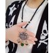 Wholesale Chinese Ethnic fashion pendant vintage Buddha necklace for women Bohemian tassel retro wholesale jewelry VGN039 1 small