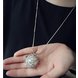 Wholesale Fashion Modern Girl Bird's Nest Large Round Simulated-Pearl Long Drop Necklace & Pendants Jewelry For Women Souvenir Party Gift VGN047 2 small