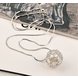 Wholesale Fashion Modern Girl Bird's Nest Large Round Simulated-Pearl Long Drop Necklace & Pendants Jewelry For Women Souvenir Party Gift VGN047 3 small