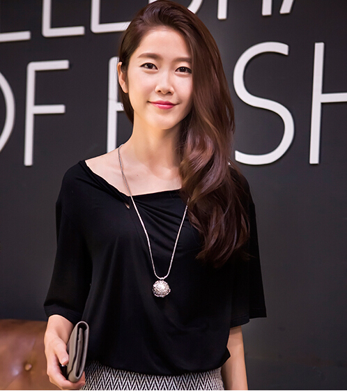 Wholesale Fashion Modern Girl Bird's Nest Large Round Simulated-Pearl Long Drop Necklace & Pendants Jewelry For Women Souvenir Party Gift VGN047 5