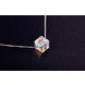 Wholesale jewelry 925 Sterling Silver Necklace Crystal From Swarovski Fashion Elegant Party Engagement Gift VGN050 0 small