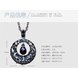 Wholesale Vintage Crystal  circular Waterdrop Pendant Long Necklace Female Winter Sweater Chain All-match Accessories Fine For Woman VGN051 1 small