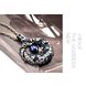 Wholesale Vintage Crystal  circular Waterdrop Pendant Long Necklace Female Winter Sweater Chain All-match Accessories Fine For Woman VGN051 3 small