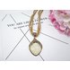 Wholesale New Bohemian Pendant Necklace Vintage Rhombus Crystal Pendant Bohemia Style Multilayer Chain Handmade Retro Necklace  VGN064 0 small