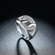 Wholesale Romantic Platinum Round White CZ Ring for Women AAAAA Cubic Zircon Bridal Engagement Wedding Ring Jewelry TGCZR297 1 small