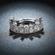 Wholesale New Fashion Promise Crown Rings for Women Crystal Zircon Bridal Party Wedding Jewelry Adjustable Delicate Engagement Ring TGCZR322 2 small