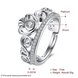 Wholesale New Fashion Promise Crown Rings for Women heart Crystal Zircon Bridal Party Wedding Jewelry Adjustable Delicate Engagement Ring TGCZR326 0 small