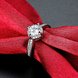 Wholesale Lose money promotion hot sell super shiny zircon platinum wedding party rings for women jewelry wholesale gift TGCZR403 4 small