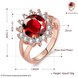 Wholesale Classical luxury Rings for Women Wedding Engagement Ring big Zircon Diamond Ring rose gold Fine Jewelry TGCZR440 3 small