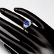 Wholesale Classic Hot selling blue water drop Gemstone Wedding Ring For Women Bridal Fine Jewelry Engagement platinum Ring TGCZR263 4 small