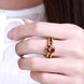 Wholesale Fashion vintage Exquisite big Red Zircon Women's Engagement Wedding Ring Classic Gothic Style Women's Jewelry TGCZR446 2 small