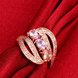 Wholesale Unique Design Top Sale Rose Gold hollow rings Color Colorful AAA Zircon Wedding bijoux Flower Rings Jewelry For Women Gift Party TGCZR132 3 small