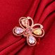 Wholesale Unique Design Top Sale Rose Gold butterfly rings Color Colorful AAA Zircon Wedding bijoux Rings Jewelry For Women Gift Party TGCZR133 2 small