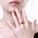 Wholesale Classic 24K Gold Plated for women Jewelry Accessories Oval shaped Zircon Gemstones Rings for Wedding Engagement TGCZR186 4 small