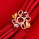 Wholesale Luxury Flower Design multicolor Crystal Jewelry Rings For Women Creative rose Gold Color Wedding Anniversary Jewelry TGCZR402 3 small
