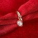 Wholesale Fashion Rose Gold Ring For Women Flower white Zircon Diamond Engagement Gemstone Fine Jewelry TGCZR245 3 small