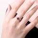 Wholesale Fashion Romantic Rose Gold Plated  purple CZ Ring nobility Luxury Ladies Party engagement jewelry Best Mother's Gift TGCZR292 3 small
