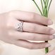 Wholesale Romantic Platinum Ladies Crown rings big Zircon Fashion Wedding Ring Elegant Engagement jewelry TGCZR343 4 small
